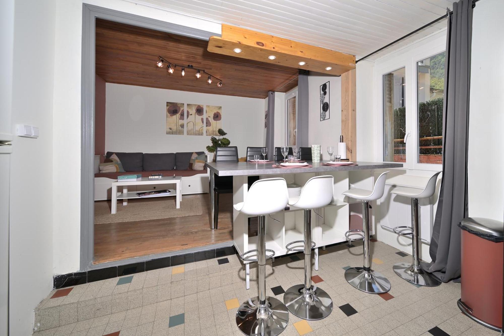 Le Gite Des 3000 Avec Spa Auzat Bagian luar foto